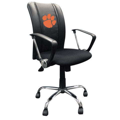 Clemson Tigers Curve Task Chair