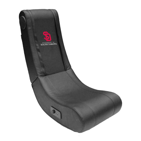 Gaming Chair 100 with South Dakota Coyotes Logo