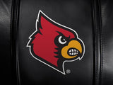 Silver Sofa with Louisville Cardinals Logo