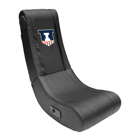 Gaming Chair 100 with Illinois Fighting Illini Logo