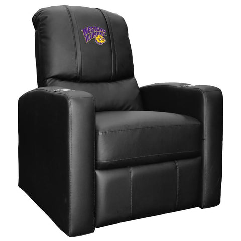 Stealth Recliner with Western Illinois University Leathernecks Logo