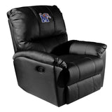Rocker Recliner with Memphis Tigers Logo Panel
