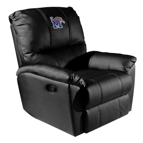 Rocker Recliner with Memphis Tigers Logo Panel