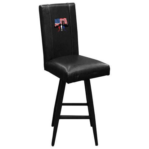 Swivel Bar Stool 2000 with 9/11 Responders Logo Panel