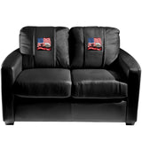 Silver Loveseat with 9/11 Eagle Logo Panel