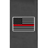 Red Line Flag Logo Panel