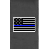 Blue Line Flag Logo Panel