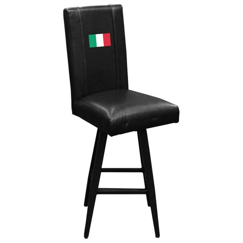 Swivel Bar Stool 2000 with Italian Flag Logo Panel
