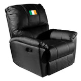 Rocker Recliner with Irish Flag Logo Panel