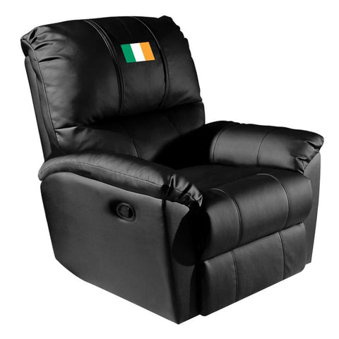 Rocker Recliner with Irish Flag Logo Panel