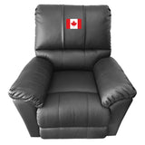 Rocker Recliner with Canadian Flag Logo Panel