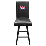 Swivel Bar Stool 2000 with British Flag Logo Panel