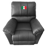 Rocker Recliner with Mexican Flag Logo Panel