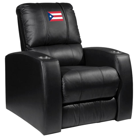 Relax Recliner with Puerto Rican Flag Logo Panel
