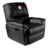 Rocker Recliner with France Logo Panel