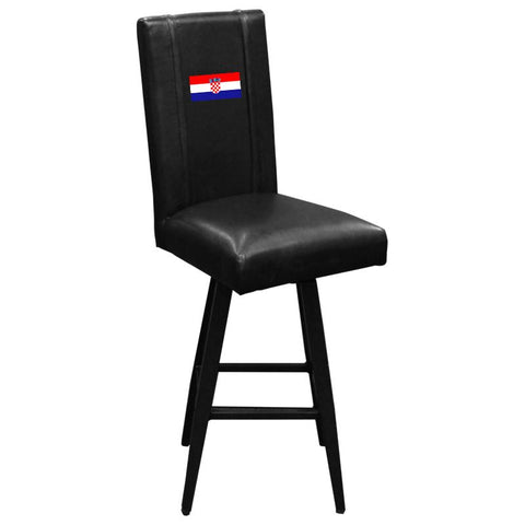 Swivel Bar Stool 2000 with Croatia Logo Panel