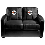 Silver Loveseat with Corvette C2 Logo