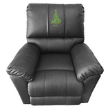 Rocker Recliner with Christmas Tree Logo
