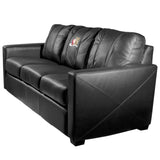 Silver Sofa with Naughty or Nice Logo