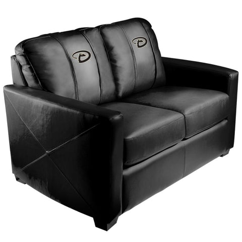 Silver Loveseat with Arizona Diamondbacks Secondary
