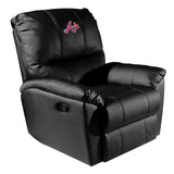 Rocker Recliner with Atlanta Braves Secondary
