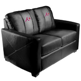 Silver Loveseat with Atlanta Braves Secondary