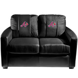 Silver Loveseat with Atlanta Braves Secondary