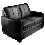 Silver Loveseat with Cincinnati Reds Secondary