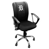 Curve Task Chair with Detroit Tigers White