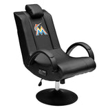 Gaming Chair 100 Pro with Miami Marlins Logo