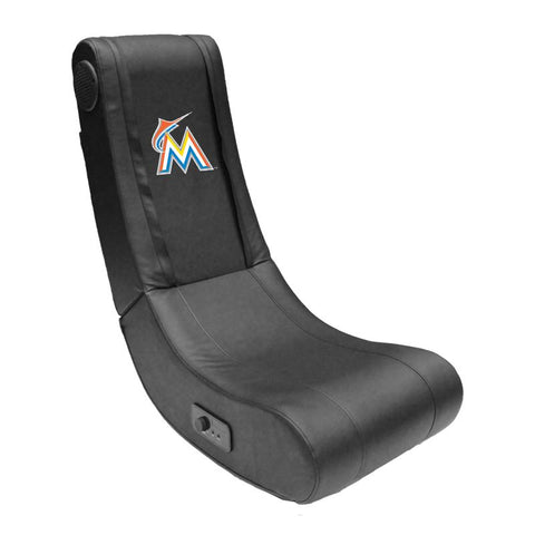 Gaming Chair 100 with Miami Marlins Logo