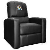 Stealth Recliner with Miami Marlins Logo