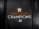 Silver Loveseat with Houston Astros 2017 Champions