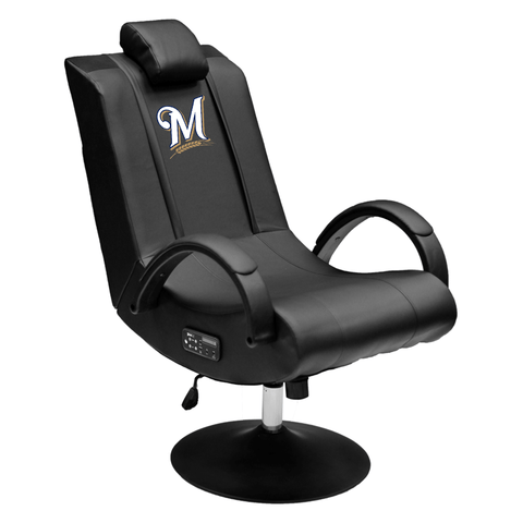 Gaming Chair 100 Pro with Milwaukee Brewers Secondary Logo