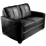 Silver Loveseat with Milwaukee Brewers Secondary