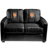 Silver Loveseat with New York Mets Secondary