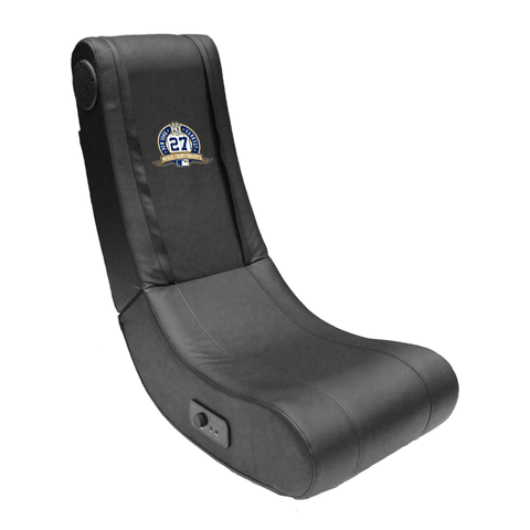 Gaming Chair 100 with New York Yankees 27th Championship Logo