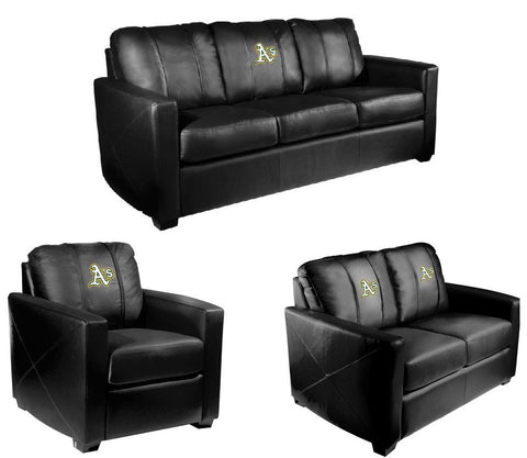 Oakland Athletics Man Cave Package with Secondary Logo