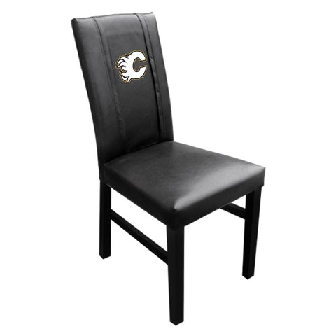 Side Chair 2000 with Calgary Flames White Logo