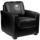 Silver Club Chair with New York Islanders Logo