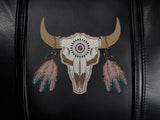 Swivel Bar Stool 2000 with Painted Skull Logo Panel