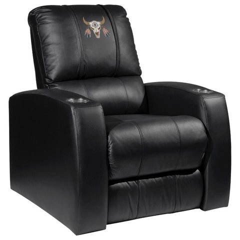 Relax Recliner with Painted Skull Logo Panel