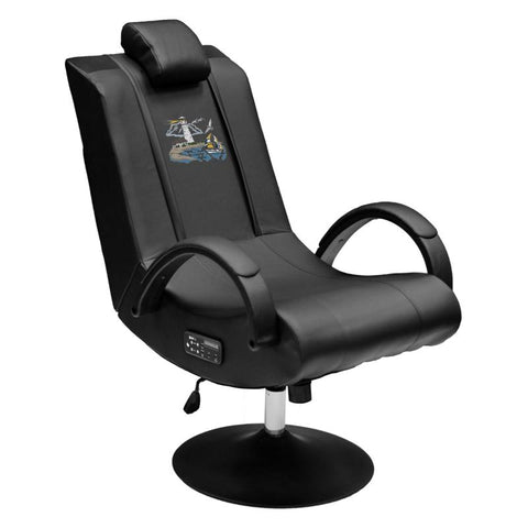 Gaming Chair 100 Pro with Lighthouse Scene Logo Panel