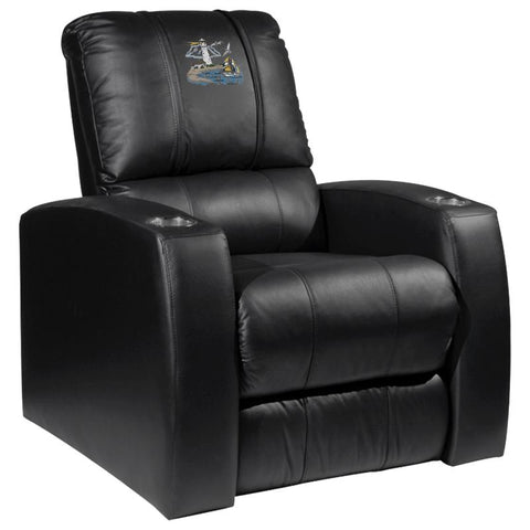 Relax Recliner with Lighthouse Scene Logo Panel
