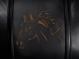 Swivel Bar Stool 2000 with Horse Head Logo Panel