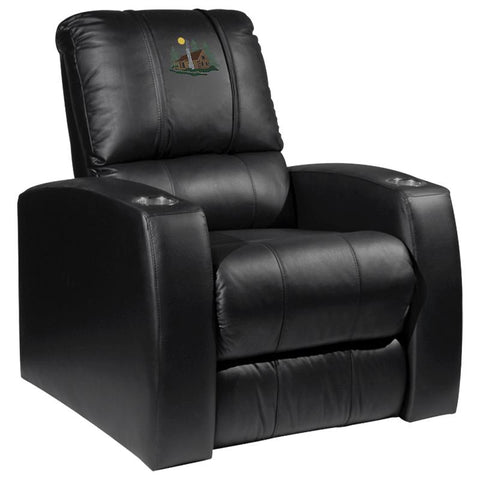 Relax Recliner with Cabin Scene Logo Panel