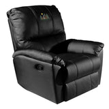Rocker Recliner with Cabin Scene Logo Panel