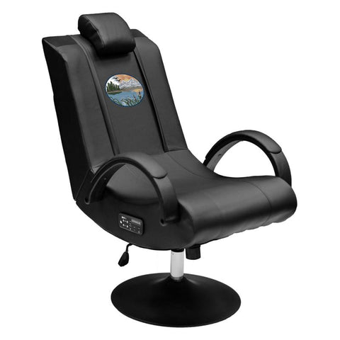Gaming Chair 100 Pro with Mountain Background Logo Panel