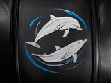Curve Task Chair with Dolphin Swirl Logo Panel