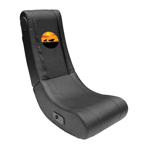Gaming Chair 100 with Horses Sunset Logo Panel